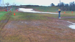 Sjezdovka skiareálu Hlubočky