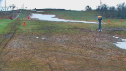 Sjezdovka skiareálu Hlubočky