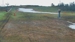 Sjezdovka skiareálu Hlubočky