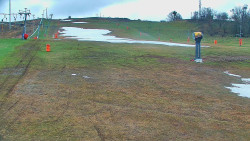 Sjezdovka skiareálu Hlubočky