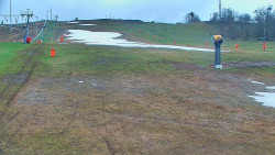 Sjezdovka skiareálu Hlubočky