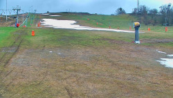 Sjezdovka skiareálu Hlubočky