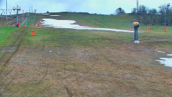 Sjezdovka skiareálu Hlubočky