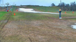 Sjezdovka skiareálu Hlubočky