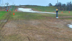 Sjezdovka skiareálu Hlubočky