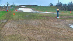 Sjezdovka skiareálu Hlubočky