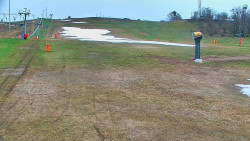 Sjezdovka skiareálu Hlubočky