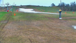 Sjezdovka skiareálu Hlubočky