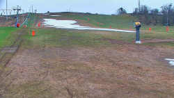 Sjezdovka skiareálu Hlubočky