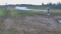 Sjezdovka skiareálu Hlubočky