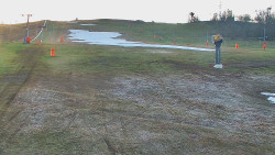 Sjezdovka skiareálu Hlubočky