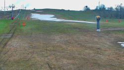 Sjezdovka skiareálu Hlubočky