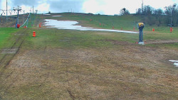 Sjezdovka skiareálu Hlubočky