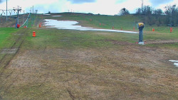 Sjezdovka skiareálu Hlubočky