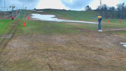 Sjezdovka skiareálu Hlubočky