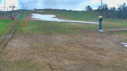 Sjezdovka skiareálu Hlubočky