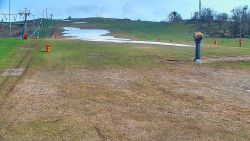 Sjezdovka skiareálu Hlubočky