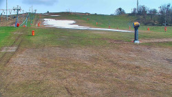 Sjezdovka skiareálu Hlubočky