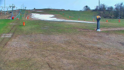 Sjezdovka skiareálu Hlubočky