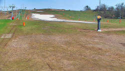 Sjezdovka skiareálu Hlubočky