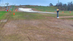 Sjezdovka skiareálu Hlubočky