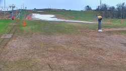 Sjezdovka skiareálu Hlubočky