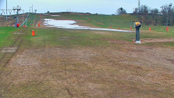 Sjezdovka skiareálu Hlubočky