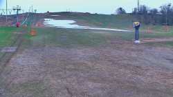 Sjezdovka skiareálu Hlubočky