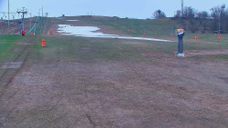 Sjezdovka skiareálu Hlubočky