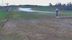 Sjezdovka skiareálu Hlubočky