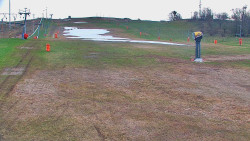 Sjezdovka skiareálu Hlubočky