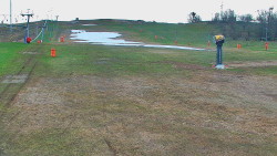 Sjezdovka skiareálu Hlubočky