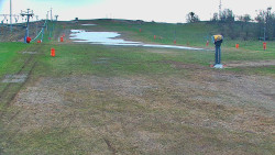 Sjezdovka skiareálu Hlubočky