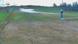 Sjezdovka skiareálu Hlubočky