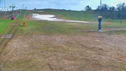 Sjezdovka skiareálu Hlubočky