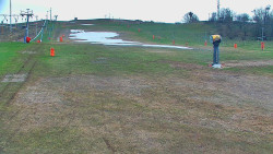 Sjezdovka skiareálu Hlubočky