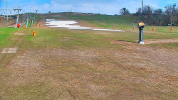 Sjezdovka skiareálu Hlubočky