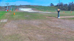 Sjezdovka skiareálu Hlubočky