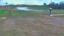 Sjezdovka skiareálu Hlubočky