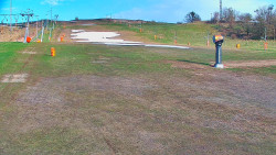 Sjezdovka skiareálu Hlubočky