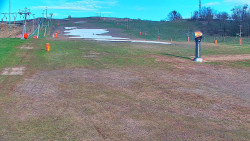 Sjezdovka skiareálu Hlubočky