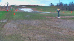 Sjezdovka skiareálu Hlubočky