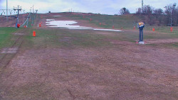 Sjezdovka skiareálu Hlubočky