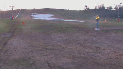 Sjezdovka skiareálu Hlubočky