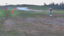 Sjezdovka skiareálu Hlubočky