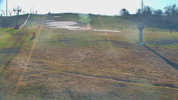 Sjezdovka skiareálu Hlubočky