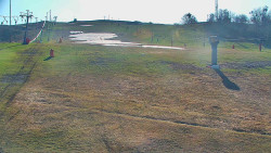 Sjezdovka skiareálu Hlubočky