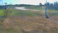 Sjezdovka skiareálu Hlubočky