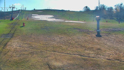 Sjezdovka skiareálu Hlubočky