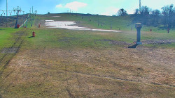 Sjezdovka skiareálu Hlubočky